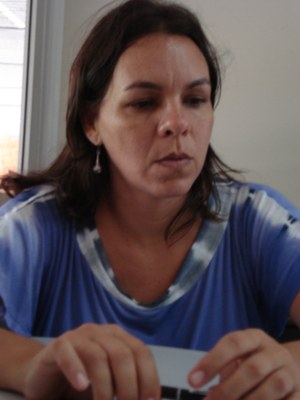 Flavia Barros, coordenadora do Centro de Referência