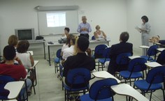 Vice-reitor saúda os integrantes da CPA