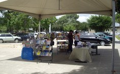 Feira de livros da Edufal