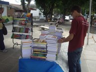 Feira de livros da Edufal