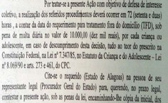 Liminar cobra multa ao estado de R$ 10 mil para cada bebê que não for atendido (Foto: Porllanne Santos)
