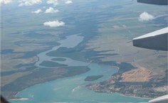 Visão áerea do Rio São Francisco