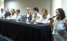 Maria Aparecida, coordenadora do Curso de Administração da Ufal e coordenadora do evento