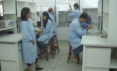 Profª Marília Goulart e equipe de trabalho