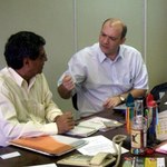 Vice-presidente do Centro Internacional de Semiótica reúne-se com equipe da Ufal