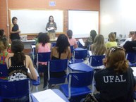 Alunos da Ufal também participaram das oficinas