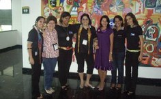 Equipe da Ascom no Seminário do Reuni