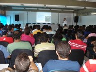 Severinão lotado pra a palestra do professor Repette