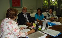 Reunião para discutir parceria