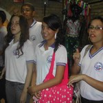 Estudantes surdos conhecem Museu Théo Brandão