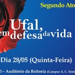 Movimento Ufal em Defesa da Vida realiza segundo ato