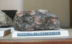 Rocha granito encontrada nas cavernas de Alagoas