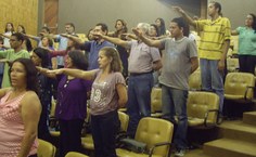 Concluintes fazem o juramento