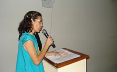 Fátima Brito, oradora da turma