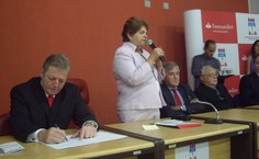 Solenidade de assinatura do acordo Marco