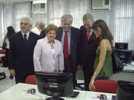 Inauguração do Espaço Digital Santander