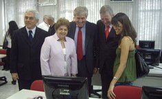 Inauguração do Espaço Digital Santander