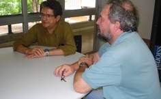 Professores Geraldo Veríssimo e Marcelo Cruz