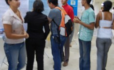 Estudantes apresentam trabalhos