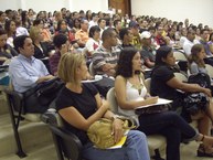 Auditório lotado para o Encontro