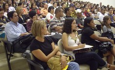 Auditório lotado para o Encontro