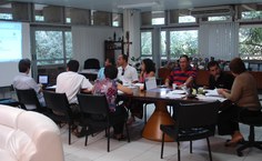 Reunião no Gabinete para tomada de decisões