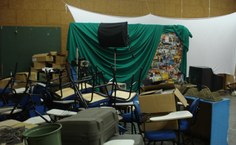 Muito trabalho no Bloco de Comunicação