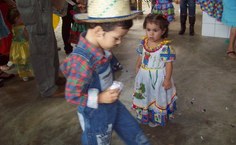 As crianças brincaram muito