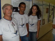 Representantes do Clube de Astronomia