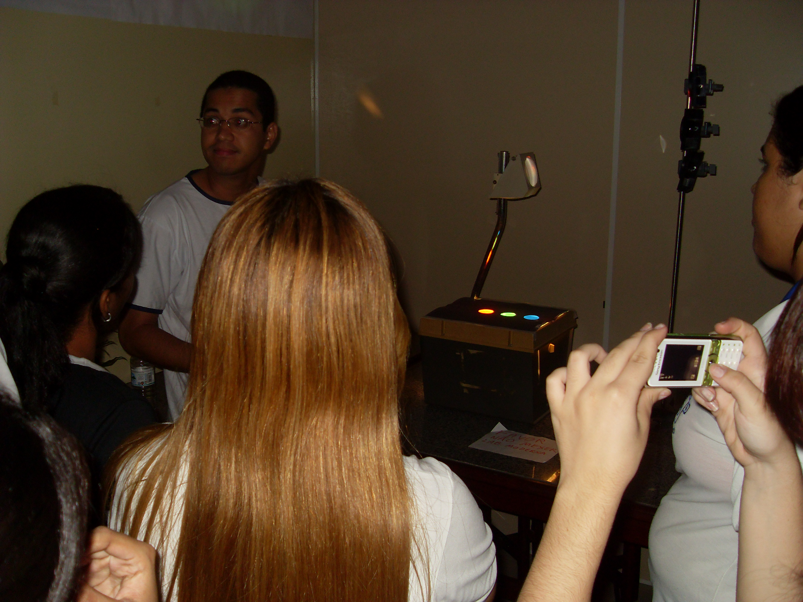 Experimentos com laser
