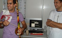 Stand da música fez sucesso com o berimbau