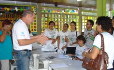 oficina com os funcionários da Ufal