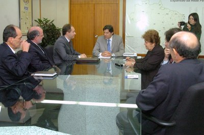 Diretoria executiva da Andifes em visita ao ministro Haddad