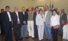 Equipe da Ufal presente na posse da reitora na vice-presidência da Andifes