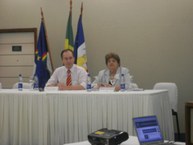 Reitor Alan Barbiero, do Tocantins e reitora Ana Dayse Dorea, de Alagoas, novos presidente e vice-presiedente da Andifes