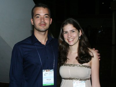 André e Michele representaram LCCV em congressos