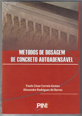 Livro "Métodos de dosagem de concreto auto-adensável"