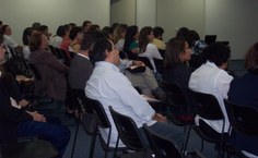 Público presente à oficina