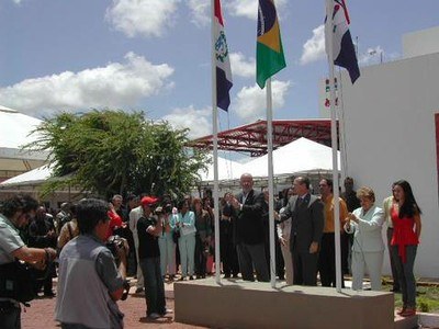 Inauguração do campus em 15 de setembro de 2006