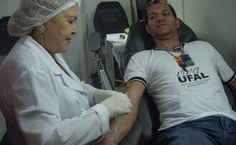 Pregentino Souza já é doador há 15 anos