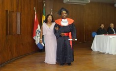 Conquista foi comemorada também pelos familiares