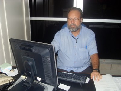 Professor José Geraldo diretor do NTI