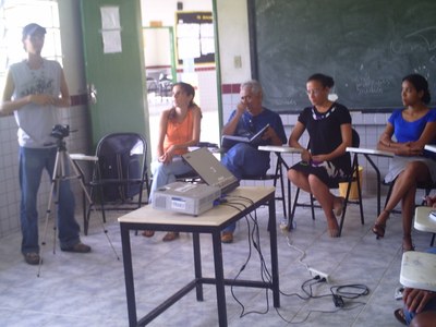 Aula Inagural na Tribo Xokó