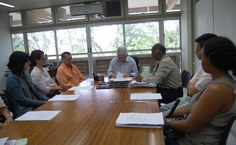 Assinatura dos termos de posse