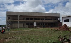 Blocos de sala de aula em construção em Arapiraca