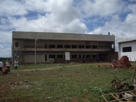 Blocos de sala de aula em construção em Arapiraca