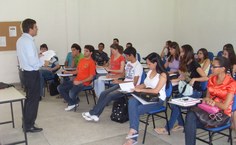 Aula no curso de Direito