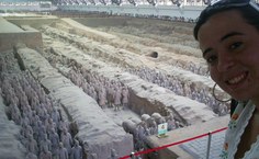 No museu dos guerreiros de Terracota em Xian