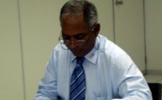 Diretor do DAP leu o termo de posse