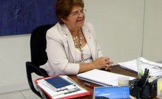 Reitora saudou os novos servidores